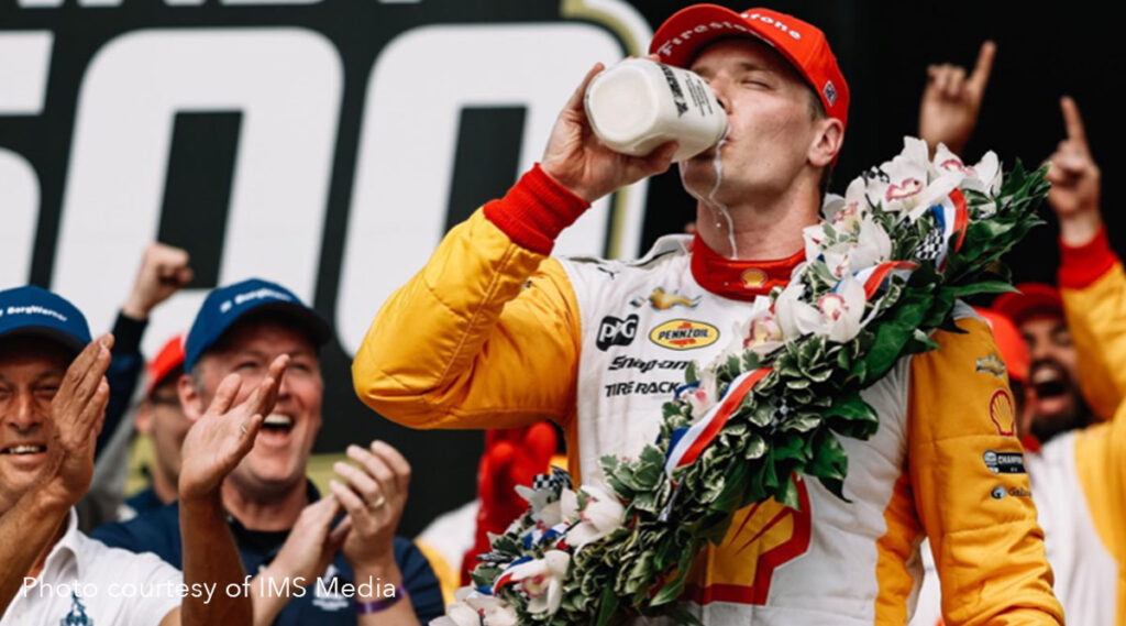 The Partnership Rallies for Dairy at the Indy 500