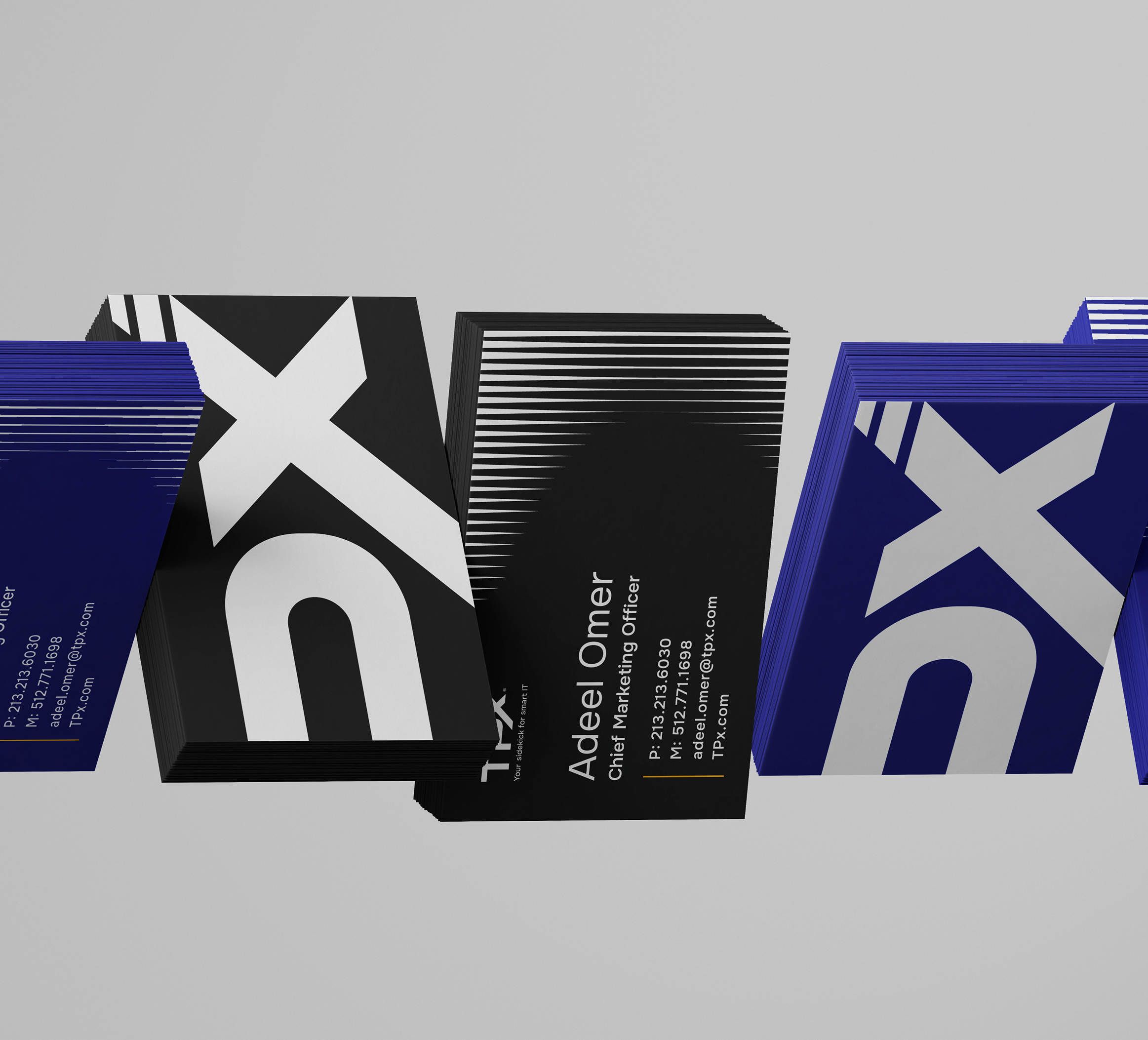 TPx business card mock up