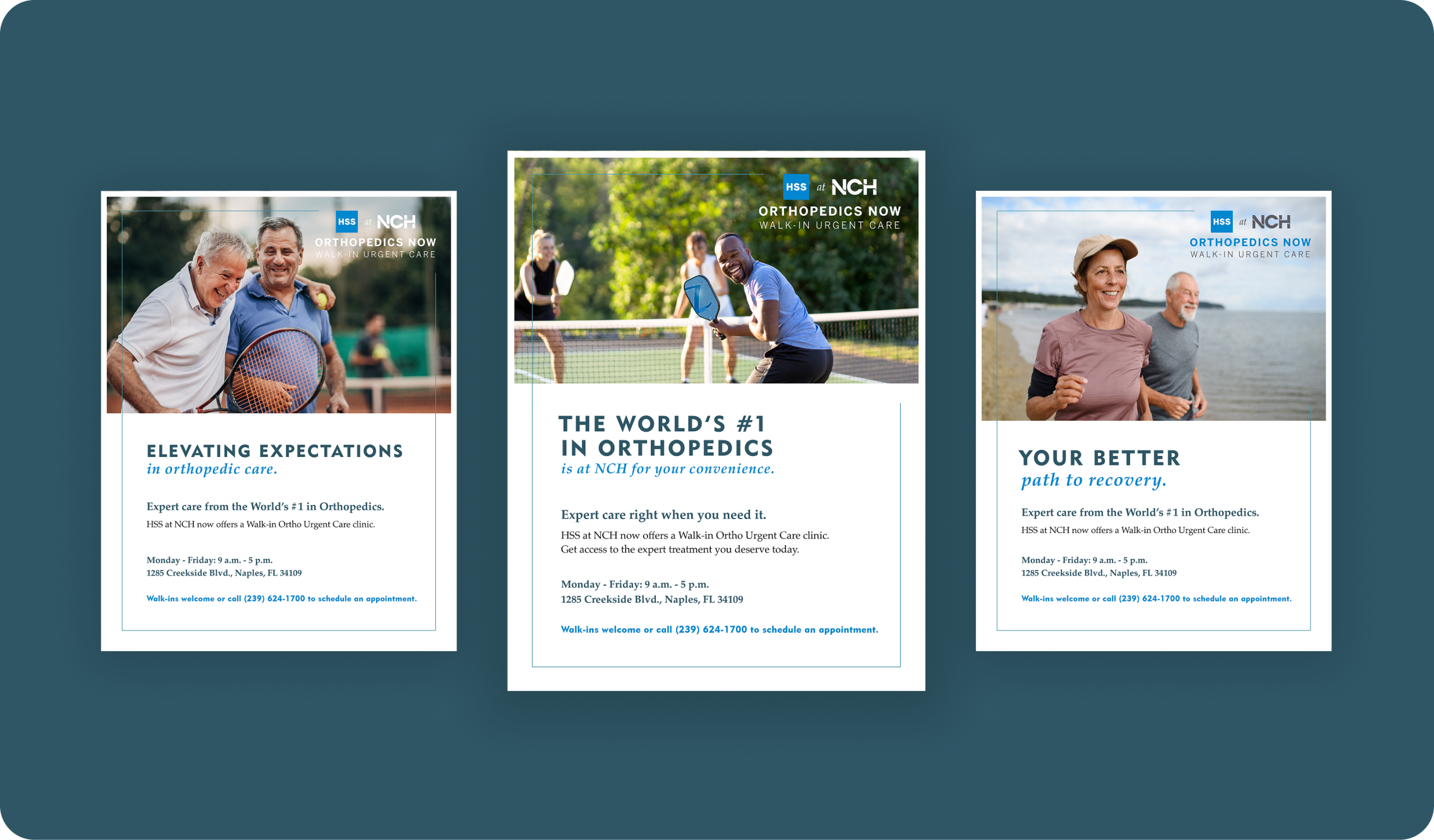 HSS at NCH orthopedics now ads