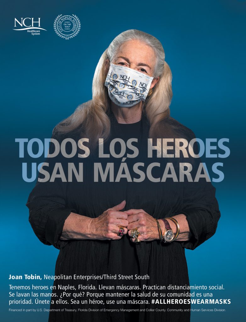 NCH All Heroes Wear Masks spanish ad