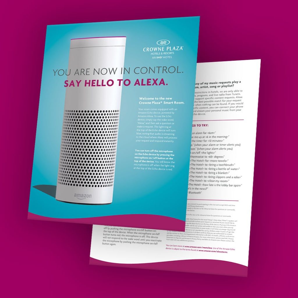 Crowne Plaza print ad