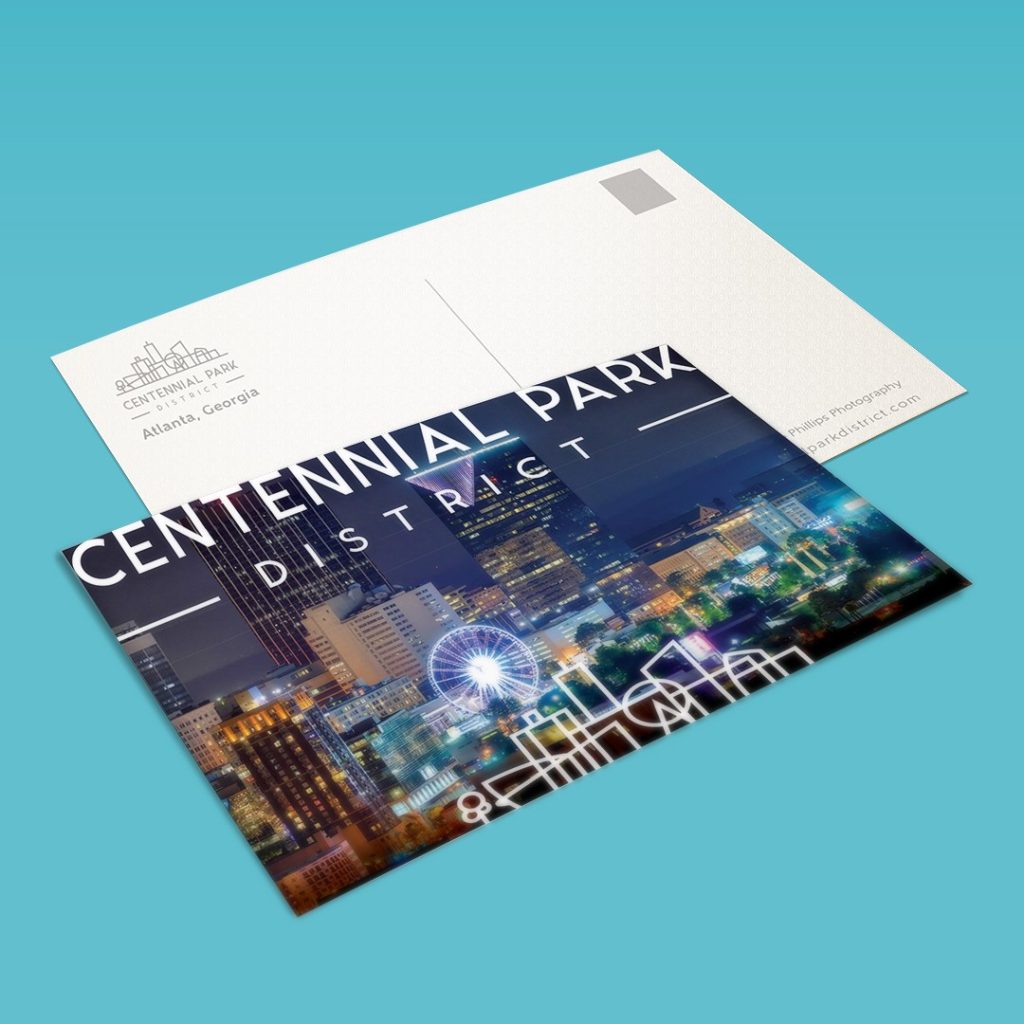 Centennial Park District postcard