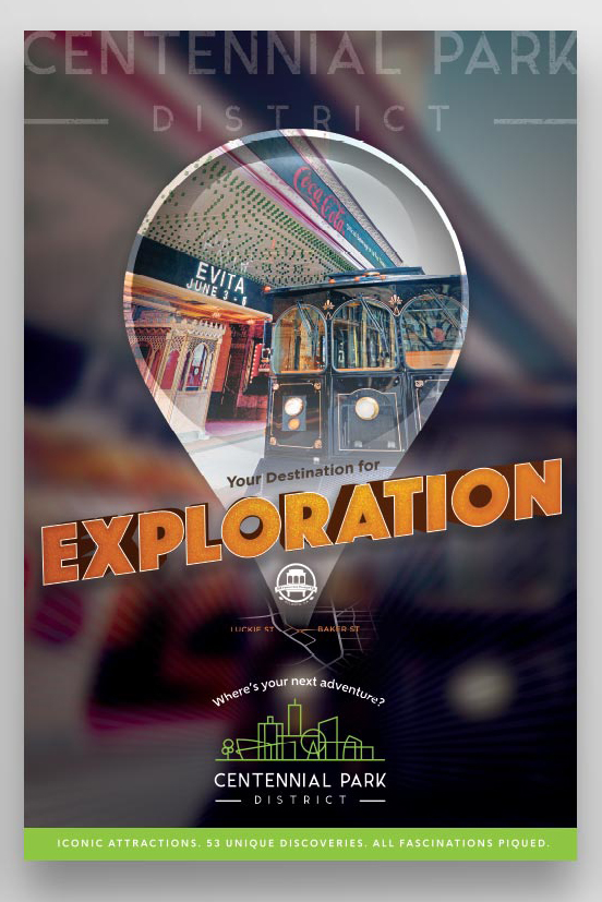 Centennial Park District Exploration poster