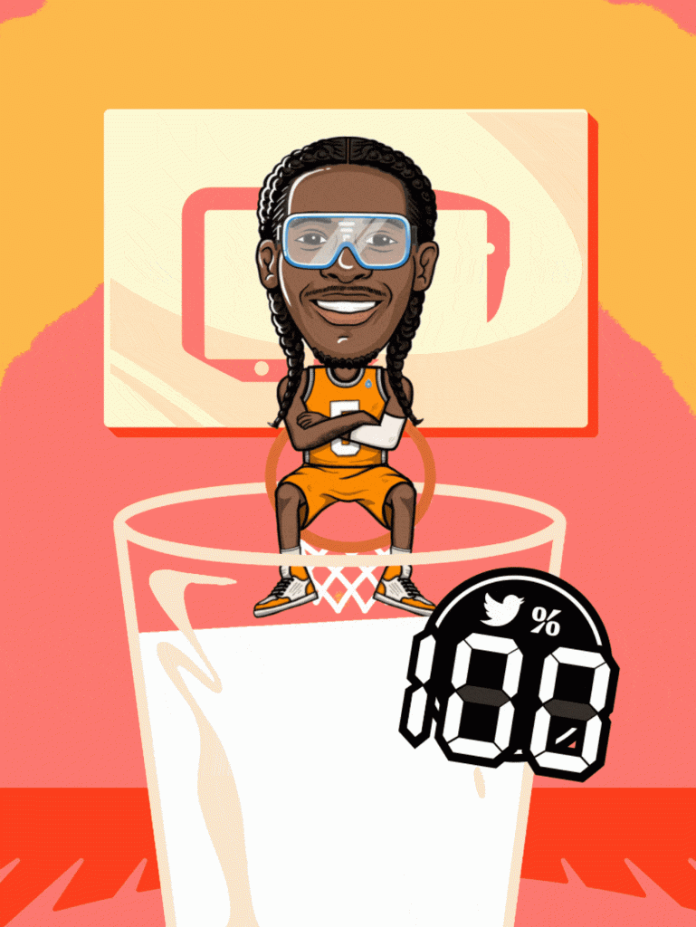 Dunks on You Zakai dunking gif