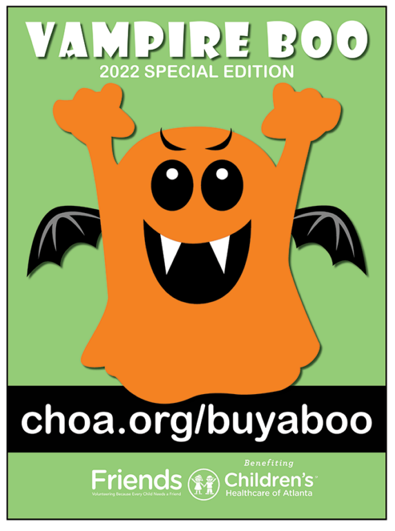 CHOA Boos campaign vampire boo graphic