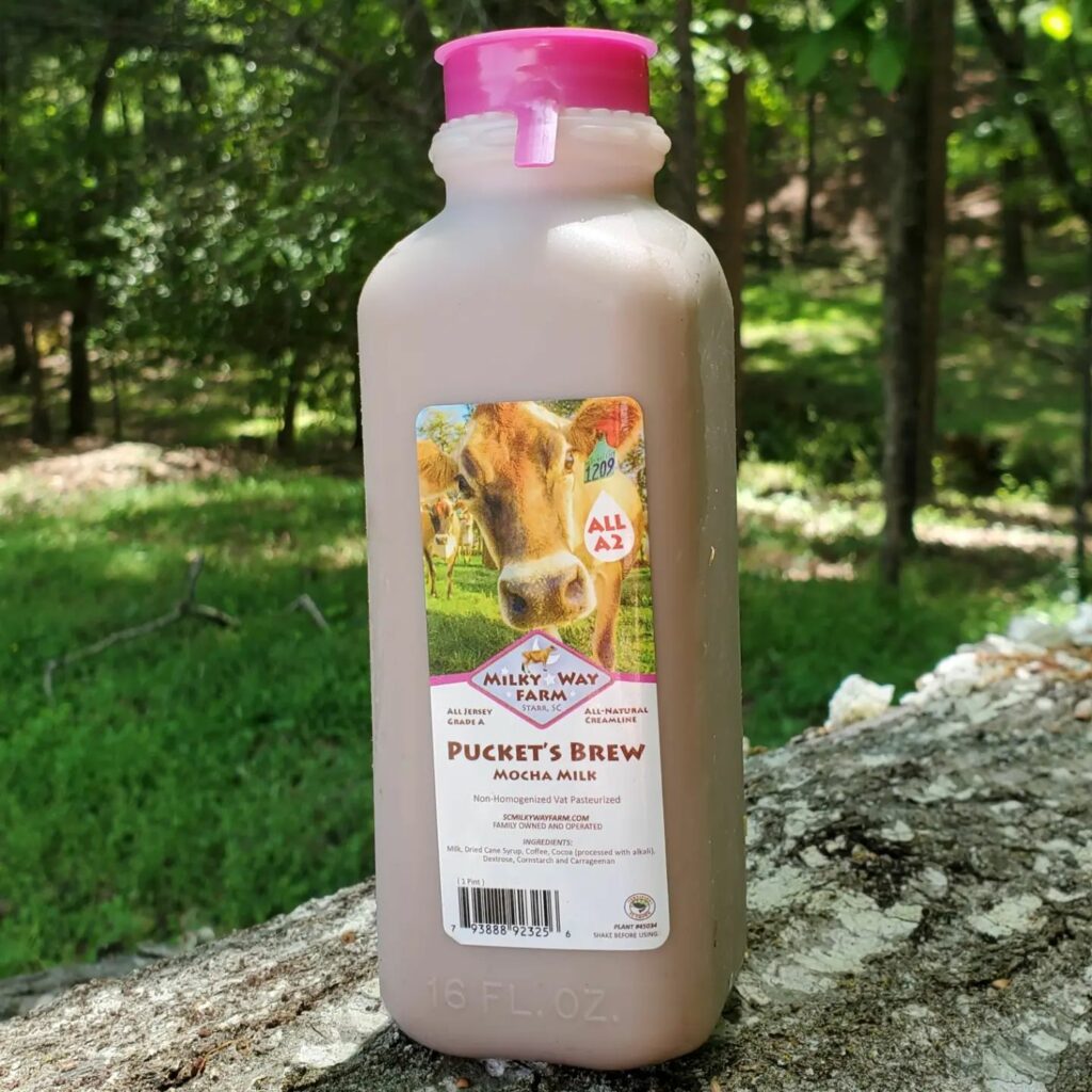 Milky way pint bottle puckets brew